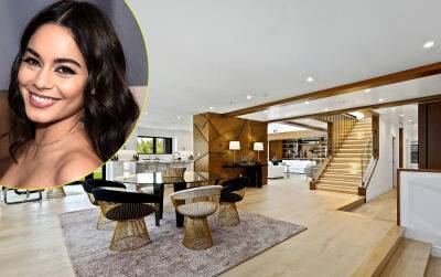 Vanessa Hudgens Buys $7.5 Million Mansion in Los Angeles - See Photos from Inside the House! - www.justjared.com - Los Angeles - county Valley - city Studio