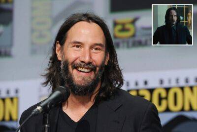 Keanu Reeves surprises fans with new ‘John Wick 4’ footage at Comic-Con - nypost.com - county San Diego