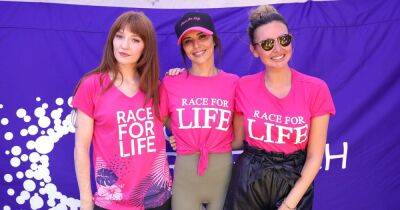 Girls Aloud unite in honour of Sarah Harding at Race for Life 5K - www.manchestereveningnews.co.uk - London - county Hyde