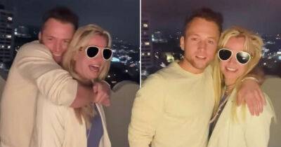 Britney Spears is all of us as she fangirls over 'coolest guy ever' Taron Egerton - www.msn.com