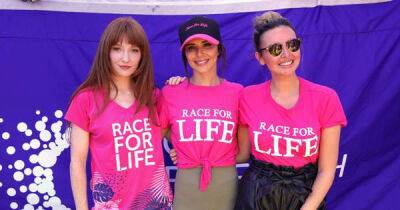 'I still can't believe it's real': Cheryl joins Girls Aloud bandmates at Race for Life in tribute to Sarah Harding - www.msn.com - London - county Hyde