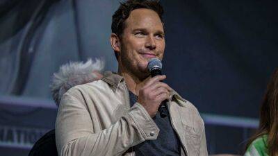 Chris Pratt Explains Why ‘Guardians of the Galaxy’ Cast Got Emotional During Comic-Con 2022 Panel (Exclusive) - www.etonline.com - county Hall - county San Diego