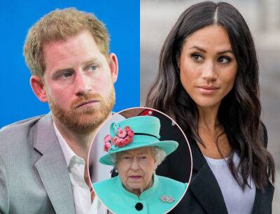 Queen Elizabeth’s Long-Time Aide Reportedly Warned That Meghan Markle & Prince Harry’s Marriage Will ‘End In Tears’?! - perezhilton.com