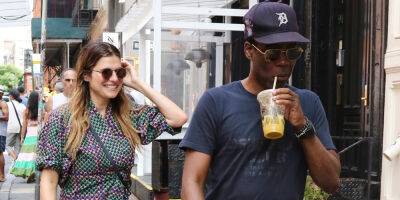 Chris Rock & Lake Bell Spend Time Together In NYC (Pics) - www.justjared.com - county York - county Bell - Lake