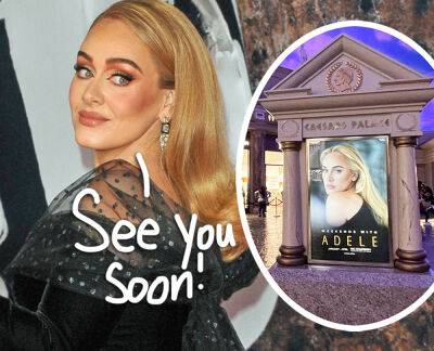 Adele FINALLY Reschedules Her Controversially Canceled Vegas Shows! See What She Had To Say! - perezhilton.com - Las Vegas - city Sin