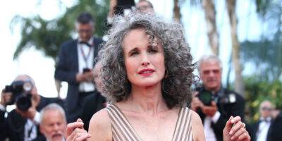 Andie MacDowell on embracing her grey hair: "I want to look my age" - www.msn.com - France