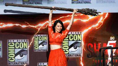 Lucy Liu Talks Playing a Goddess in 'Shazam!' Sequel and a Possible 'Charlie's Angels' Reunion (Exclusive) - www.etonline.com - county San Diego