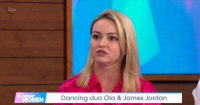 Strictly's Ola Jordan discusses ‘letting herself go’ on Loose Women with husband James - www.dailyrecord.co.uk - Jordan - county Crosby