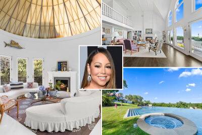 Inside Mariah Carey’s lavish Hamptons rental - nypost.com - county Elliott - county Hampton