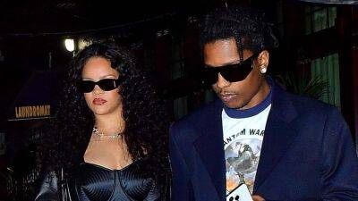 New Parents Rihanna and A$AP Rocky Have a Stylish Date Night in New York City - www.etonline.com - France - London - New York