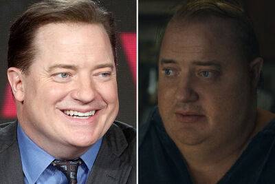 Brendan Fraser looks unrecognizable as a 600-pound man in ‘The Whale’ - nypost.com - Britain