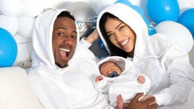 Nick Cannon and Bre Tiesi Pose in Matching Outfits With Newborn Son - www.etonline.com