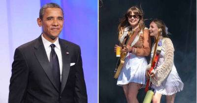 Wet Leg in disbelief as they make Barack Obama's summer playlist with Harry Styles - www.msn.com - Britain