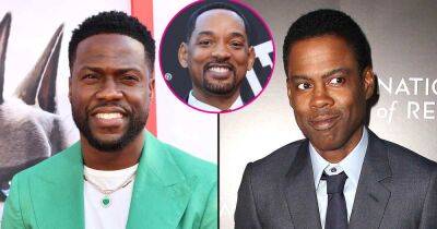 Kevin Hart Gifts Chris Rock a Goat Named ‘Will Smith’ Live on Stage - www.usmagazine.com - New York