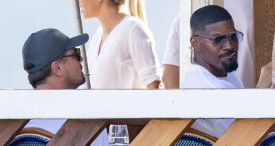 Leonardo DiCaprio & Jamie Foxx Spend the Day Together on Vacation in Italy - www.justjared.com - France - Italy - Malibu