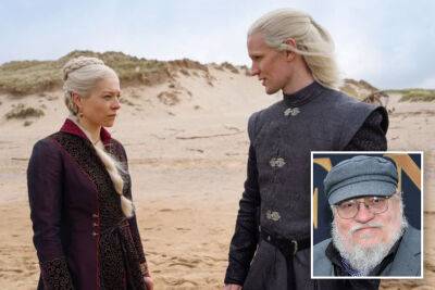 George R.R. Martin skips ‘House of the Dragon’ premiere due to COVID - nypost.com - Los Angeles - USA - New Jersey
