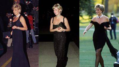 Princess Diana’s Rare Moments in a Little Black Dress - www.glamour.com - county Emanuel