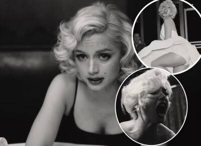 Ana De Armas Transforms Into Marilyn Monroe! See The Official Trailer For Netflix’s Blonde! - perezhilton.com