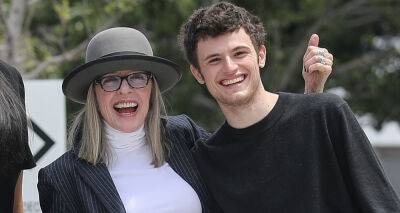 Diane Keaton Poses for Photo with Son Duke While Shopping in Beverly Hills - www.justjared.com - California - Italy - Beverly Hills