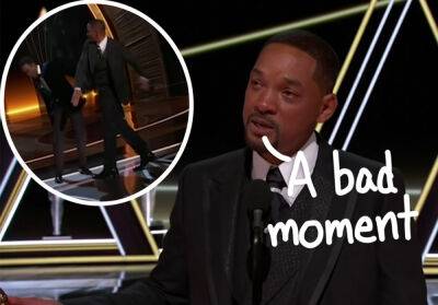 Will Smith Returns With New Video Apologizing To Chris Rock, His Family, & Others That Got 'Hurt' Following 'Unacceptable' Oscars Behavior - perezhilton.com