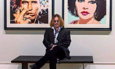 Johnny Depp earns $3.6 million within hours of debuting his art collection - us.hola.com - London