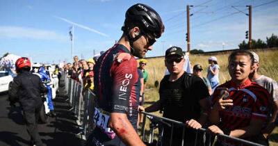 Ineos’ cautious strategy falls foul of crashes at Tour de France - www.msn.com - France - county Yates - city Martinez