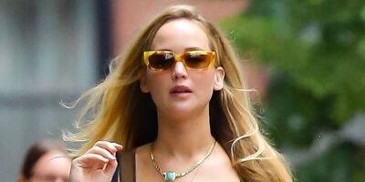Jennifer Lawrence Sports a Chic Summer Dress On a Sunny Day Out in NYC - www.justjared.com - New York