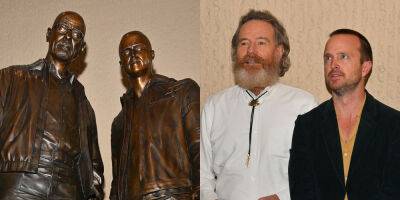 'Breaking Bad' Stars Bryan Cranston, Aaron Paul & More Attend Statue Unveiling in Albuquerque - www.justjared.com - county Bryan - state New Mexico - city Albuquerque, state New Mexico