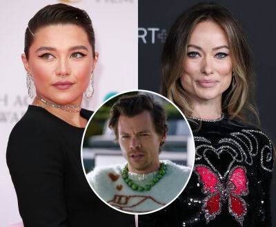 Are Florence Pugh & Olivia Wilde Feuding!? Breaking Down The Evidence! - perezhilton.com - London