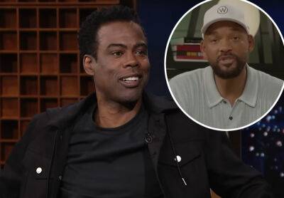 Chris Rock Jokes About Being Slapped By ‘Suge Smith’ Hours After Will Smith’s Apology Video - perezhilton.com - Atlanta - Madagascar