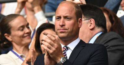 Prince William supports Lionesses at Euro 2022 final after sweet good luck message - www.ok.co.uk - Germany - county Williams
