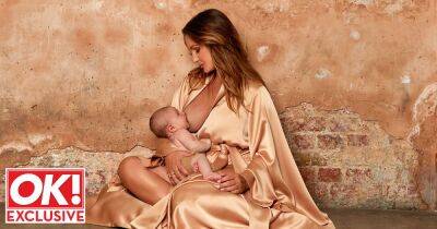 Sam Faiers breastfeeds baby Edward in exclusive pictures as she talks kitchen birth - www.ok.co.uk
