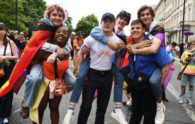 ‘Heartstopper’ stars appear at Pride march in London - www.nme.com - Britain - London - Houston