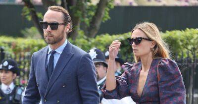 Kate Middleton's brother James enjoys day out at Wimbledon with wife Alizée Thevenet - www.ok.co.uk - Australia - France