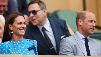 Duchess Kate Middleton & Prince William Watch Wimbledon Tennis Match From Royal Box - www.justjared.com - London - Italy - Serbia