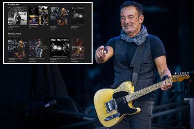 Bruce Springsteen fans can relive his glory days with concert streaming archive - nypost.com - New Zealand - New Orleans