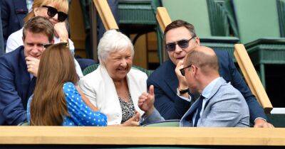 Kate and William meet David Walliams' thrilled mum at Wimbledon as they sit in royal box - www.ok.co.uk - Britain - Belgium