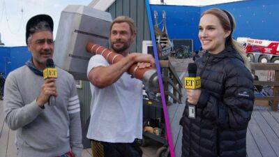'Thor: Love and Thunder': Chris Hemworth and Taika Waititi Give a Hilarious Tour of New Asgard Set (Exclusive) - www.etonline.com