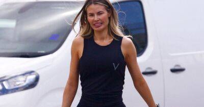 Chloe Sims looks like a fitness pro as she shows off athletic physique in gym gear - www.ok.co.uk - London