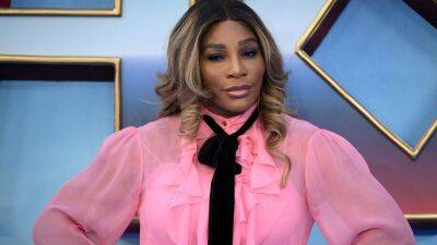 Serena Williams Wore a Bubblegum Pink Shirtdress With a Black Pussy Bow - www.glamour.com - Britain