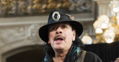Carlos Santana's wife gives health update following his onstage collapse - www.wonderwall.com - Florida - city Santana