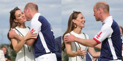 Prince William & Duchess Kate Middleton Engage in Rare PDA at His Polo Match! - www.justjared.com - county Windsor