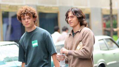 Tom Holland and His Brother Harry Film 'The Crowded Room' Together in New York City - www.etonline.com - New York