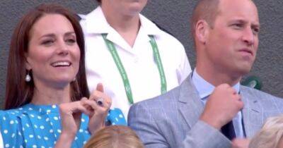 Wimbledon viewers spot Prince William exclaim an expletive in moment of frustration - www.ok.co.uk - Britain