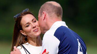 Kate Middleton and Prince William Share Super Rare PDA Moment at Royal Polo Cup - www.etonline.com - London - county Windsor
