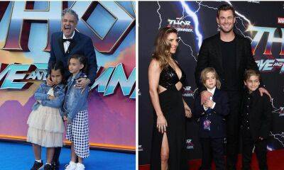 How Chris Hemsworth and Elsa Pataky’s kids’ drawings were used in ‘Thor: Love and Thunder’ - us.hola.com