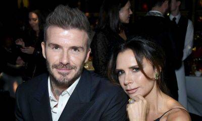 Power couple David and Victoria Beckham twin for a second time in bold red outfits - hellomagazine.com - France