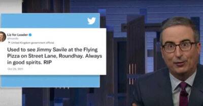John Oliver skewers Liz Truss for resurfaced tweet mourning death of Jimmy Savile - www.msn.com - Britain