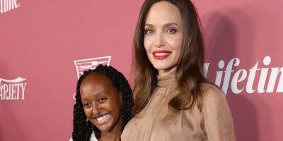 Angelina Jolie Does the Electric Slide to Celebrate Daughter Zahara's College Acceptance - See the TikTok! - www.justjared.com - Los Angeles - Rome