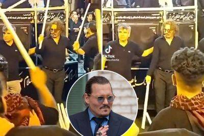 Deppelganger: Johnny Depp look alike at Iranian religious ceremony goes viral - nypost.com - USA - Iran